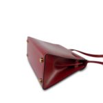 Mini Kelly 20 Rouge H Box Calfskin Gold Plated R Circle Stamp - Image 18