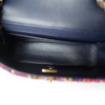 24S Multicolor Sequin Tweed Quilted Rectangular Mini Flap LGHW - Image 9