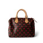 Louis Vuitton Speedy Handbag Limited Edition Monogram Cerises 25 - Image 3