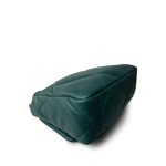 21A Dark Green Lambskin Quilted 19 Flap Small Mixed Hardware - Image 11