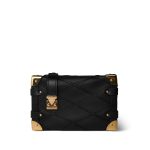 Louis Vuitton Black Side Trunk Malletage Leather