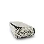 19S Pearl On Flap Mini Rectangular Flap Bag Light Gold Hardware - Image 8