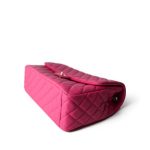 24C Pink Caviar Quilted Maxi Travel Flap Light Gold Hardware - Image 6