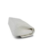 23C White Caviar Quilted Classic Flap Small LGHW - Image 8