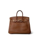 Birkin 25 Fauve Barenia Gold Plated Z Stamp - Image 2