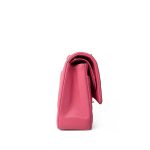 19C Pink Caviar Quilted Classic Flap Medium - Image 7