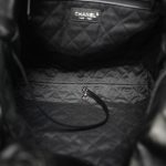 23C So Black Calfskin Quilted 22 Hobo Bag Medium - Image 15