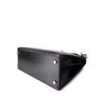 Kelly Sellier 28 Black Box Calfskin Gold Plated [D] Stamp - Image 7