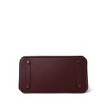 Birkin 30 Rouge H Epsom Gold Plated T Stamp - Image 9