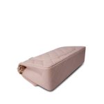 21C Rose Clair Caviar Quilted Classic Flap Small LGHW - Image 7