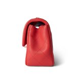 21P Red Lambskin Quilted Mini Rectangular Single Flap - Image 3
