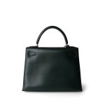 Kelly 28 Vert Fonce Box Calfskin Gold Plated [A] Stamp - Image 8