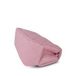 21S Light Pink Lambskin Quilted Mini Square Flap Light Gold Hardware - Image 6