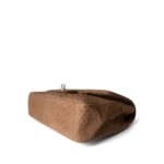 Light Brown Python Medium Classic Flap SHW - Image 6