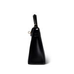 Mini Kelly Sellier Black Box Gold Plated U Stamp - Image 3