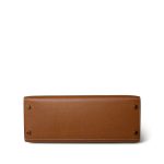 Vintage Kelly 28 Gold Courchevel Gold Plated (X) Stamp - Image 7