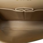 Beige Lambskin Quilted Classic Flap Medium GHW - Image 16
