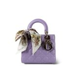 My ABC Lady Dior Lilac Cannage Lambskin Small - Image 5