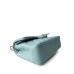 20C Tiffany Blue Small Classic Flap Light Gold Hardware - Image 6