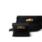 Kelly Moove Noir Swift Gold Plated B Stamp - Image 15