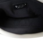 White Caviar Quilted My Everything Flap Black Hardware - Image 17