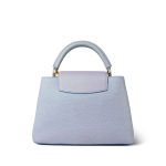 Louis Vuitton Taurillon Summer Stardust Capucines BB Lilac Purple - Image 7