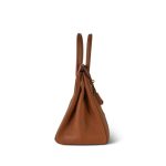 Birkin 30 Gold Togo Gold Plated C Stamp - Image 10