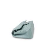 Blue Caviar Quilted Classic Flap Small Silver Hardware - Image 9