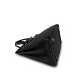 Birkin 25 Noir Veau Togo Palladium Plated A Stamp - Image 15