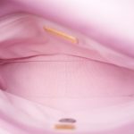 Light Pink Lambskin Quilted 19 Flap Small MHW - Image 16