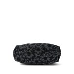 24B Black Floral Denim Quilted Mini 22 Bag - Image 8