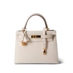 Kelly Sellier 28 Nata Epsom Gold Plated U Stamp