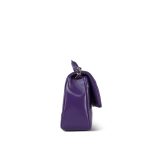 24C Purple Shiny Calfskin Coco Trip Flap Bag Light Gold Hardware - Image 2