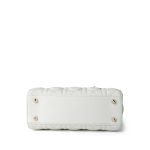 White Lambskin Cannage Lady Dior Small - Image 6