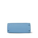 Kelly 28 Retourne Candy Celeste Mykonos Epsom Palladium Plated [O] Stamp - Image 14