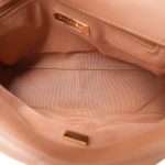 21K Caramel Lambskin Quilted 19 Flap Small Mixed Hardware - Image 10