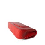 Red Python Medium Classic Double Flap LGHW - Image 4