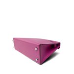 Mini Kelly Sellier Magnolia Veau Epsom Palladium Plated C Stamp - Image 11