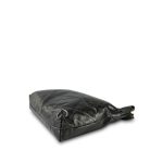 22A Ruthenium Metallic Calfskin Quilted 22 Hobo Bag Medium Aged Gold Hardware - Image 8