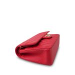 Red Caviar Quilted Medium Classic Flap LGHW - Image 7