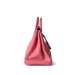 Birkin 25 Rose Azalee Swift Gold Plated A Stamp - Image 7
