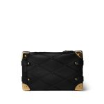 Louis Vuitton Black Side Trunk Malletage Leather - Image 8