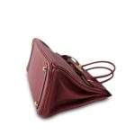 Birkin 30 Rouge H Togo Gold Plated J Square Stamp - Image 6