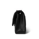 21B Black Lambskin Quilted Classic Flap Medium Rose Gold Hardware - Image 11