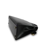 Kelly Sellier 28 Black Box Calfskin Gold Plated (U) Stamp - Image 9