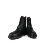 Funk Black Calfskin Ankle Boots Size 36