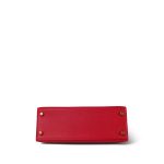 Kelly Sellier 25 Rouge Casaque Epsom Gold Plated X Stamp - Image 15