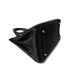 Birkin 30 Black Noir Ardennes Gold Plated (Z) Circle Stamp - Image 6