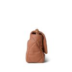 21K Caramel Lambskin Quilted 19 Flap Small Mixed Hardware - Image 6