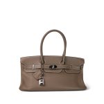 Shoulder Birkin 42 Etoupe Togo Palladium Plated [M] Stamp